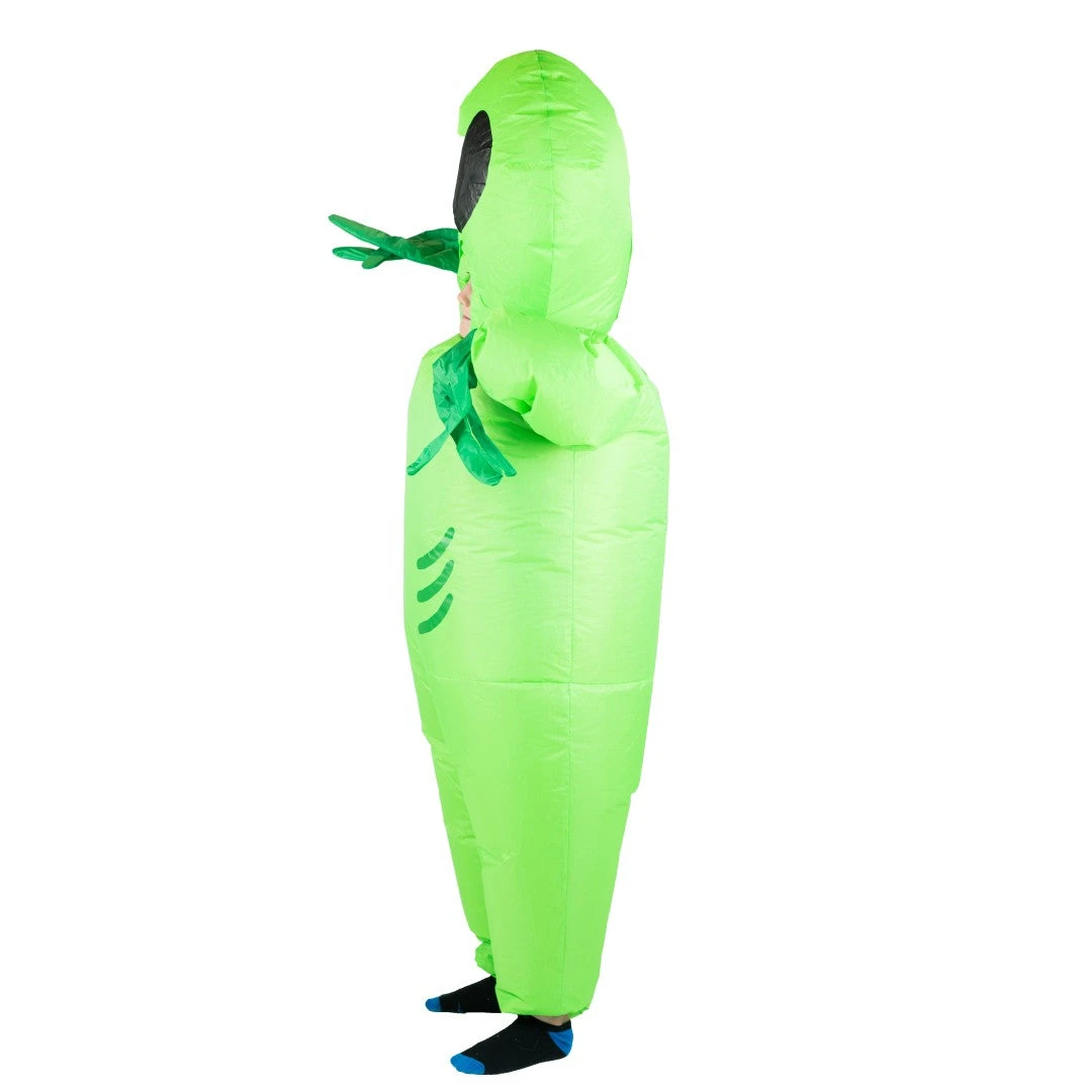 Kids Inflatable Alien Costume 2 Kids Inflatable Alien Costume - Image 2