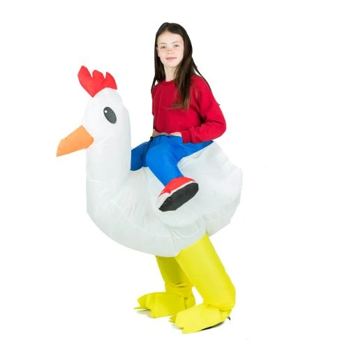 Kids Inflatable Chicken Costume 2 Kids Inflatable Chicken Costume - Image 2