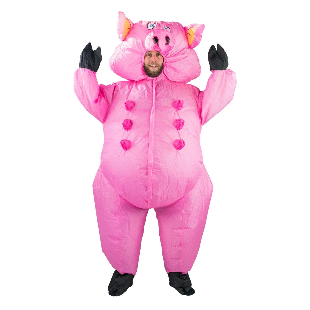 Inflatable Pig Costume 1 Inflatable Pig Costume