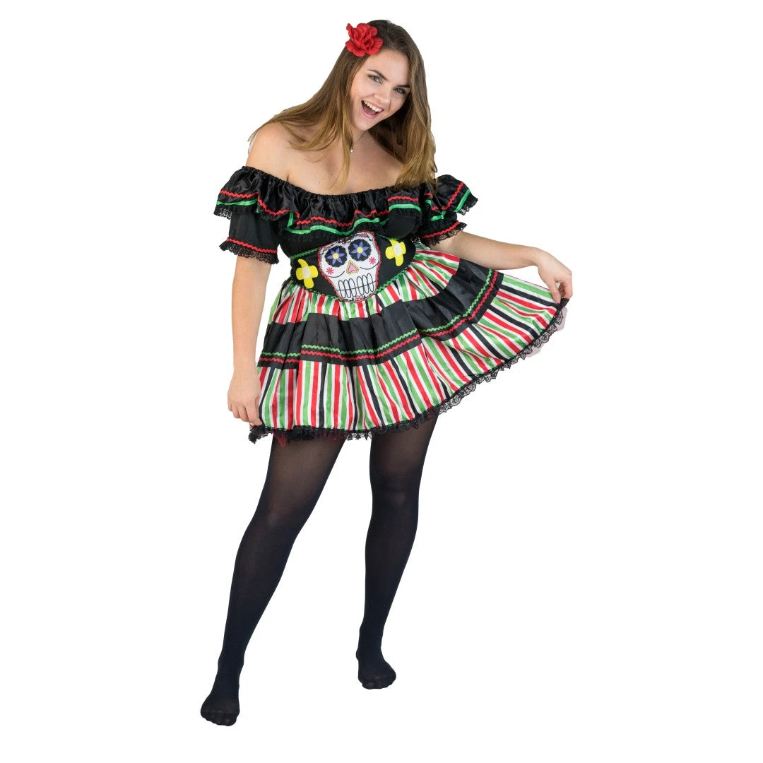 Women's Day Of The Dead Costume 1 Women's Day Of The Dead Costume