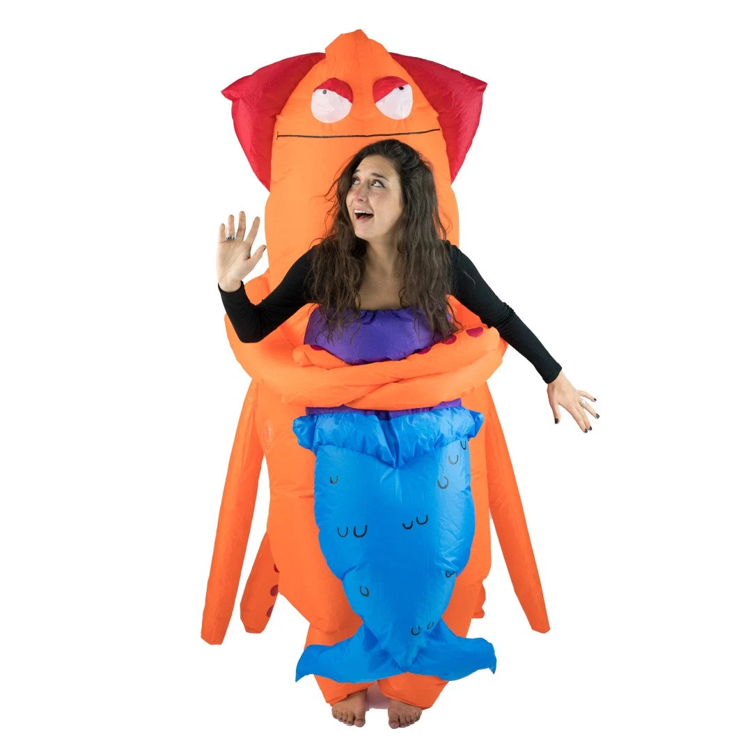 Inflatable Squid Monster Costume 2 Inflatable Squid Monster Costume - Image 2
