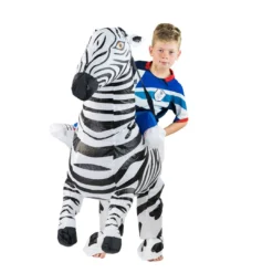 Kids Inflatable Zebra Costume -BodySocks Custume Sale DSC00726