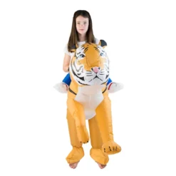 Kids Inflatable Tiger Costume -BodySocks Custume Sale DSC00788