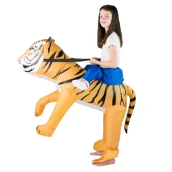 Kids Inflatable Tiger Costume -BodySocks Custume Sale DSC00789