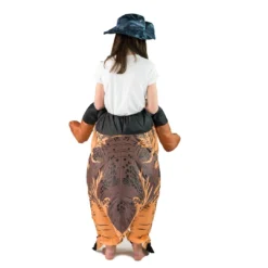 Kids Deluxe Inflatable Dinosaur Costume 11 Kids Deluxe Inflatable Dinosaur Costume -BodySocks Custume Sale DSC00812