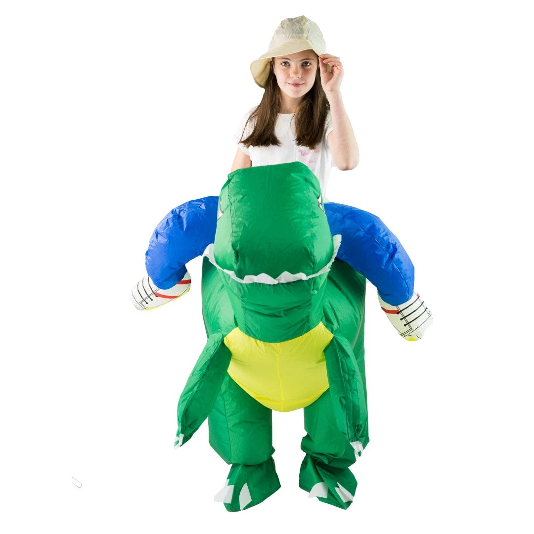 Kids Inflatable Dinosaur Costume 4 Kids Inflatable Dinosaur Costume - Image 4