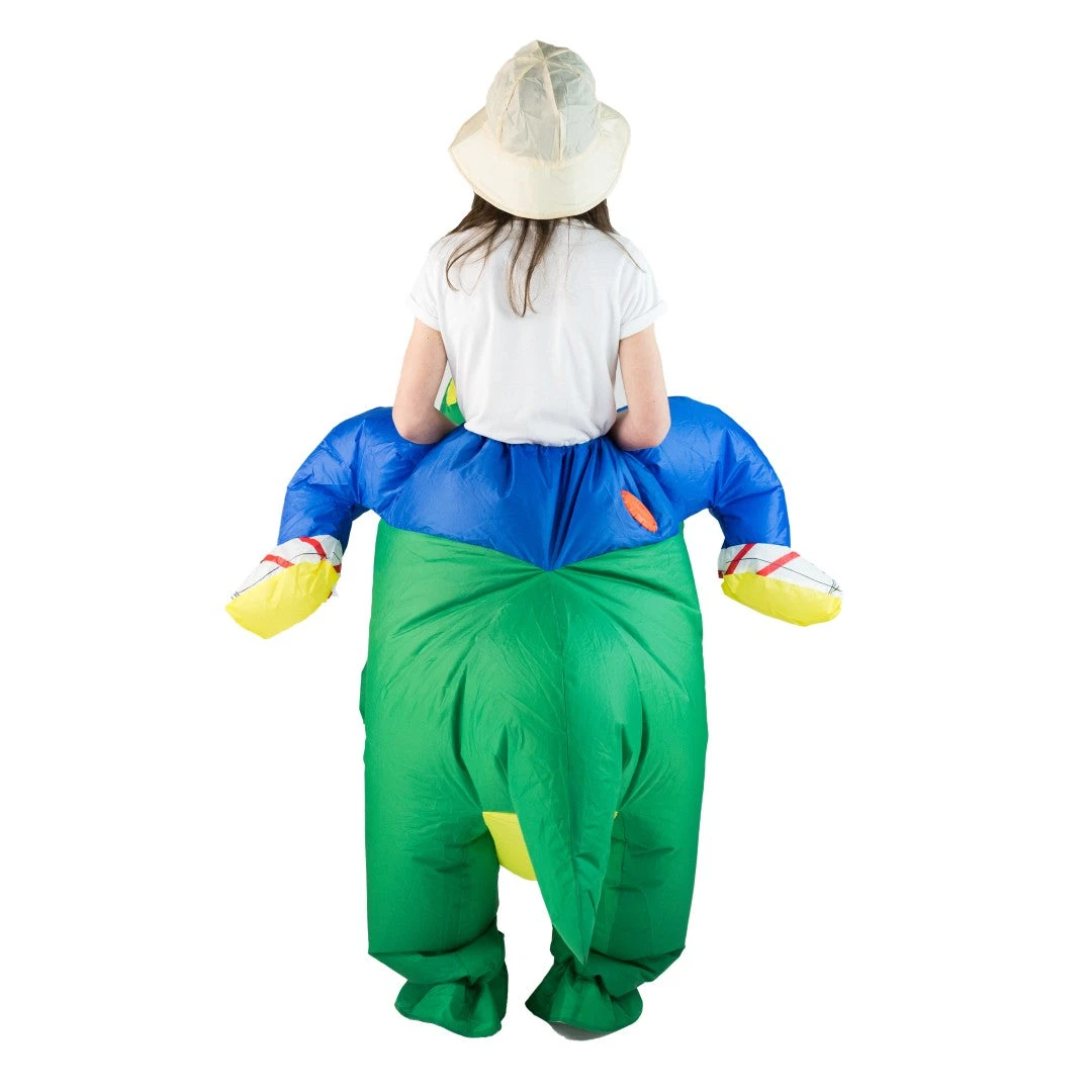 Kids Inflatable Dinosaur Costume 6 Kids Inflatable Dinosaur Costume - Image 6
