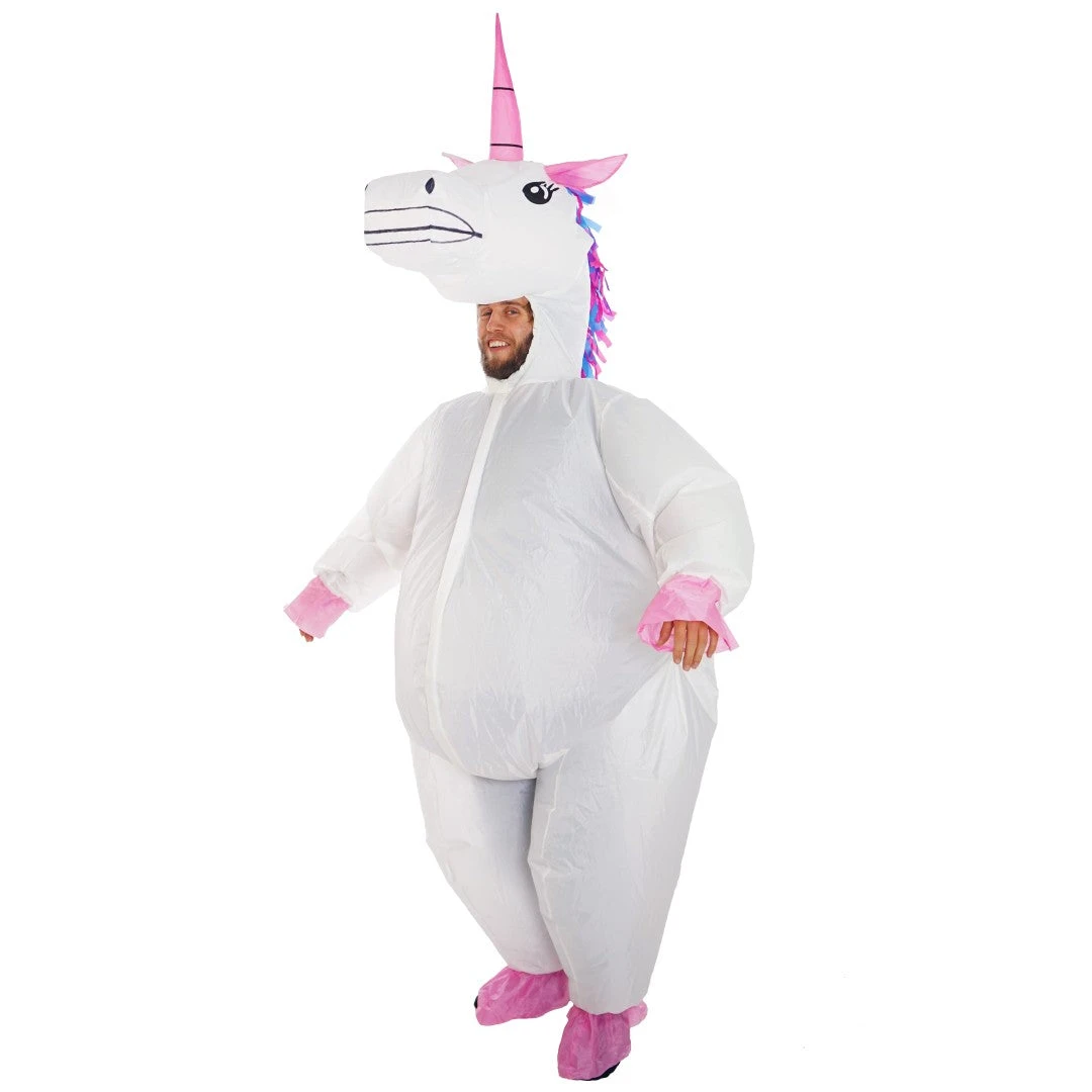 Inflatable Deluxe Unicorn Costume 2 Inflatable Deluxe Unicorn Costume - Image 2
