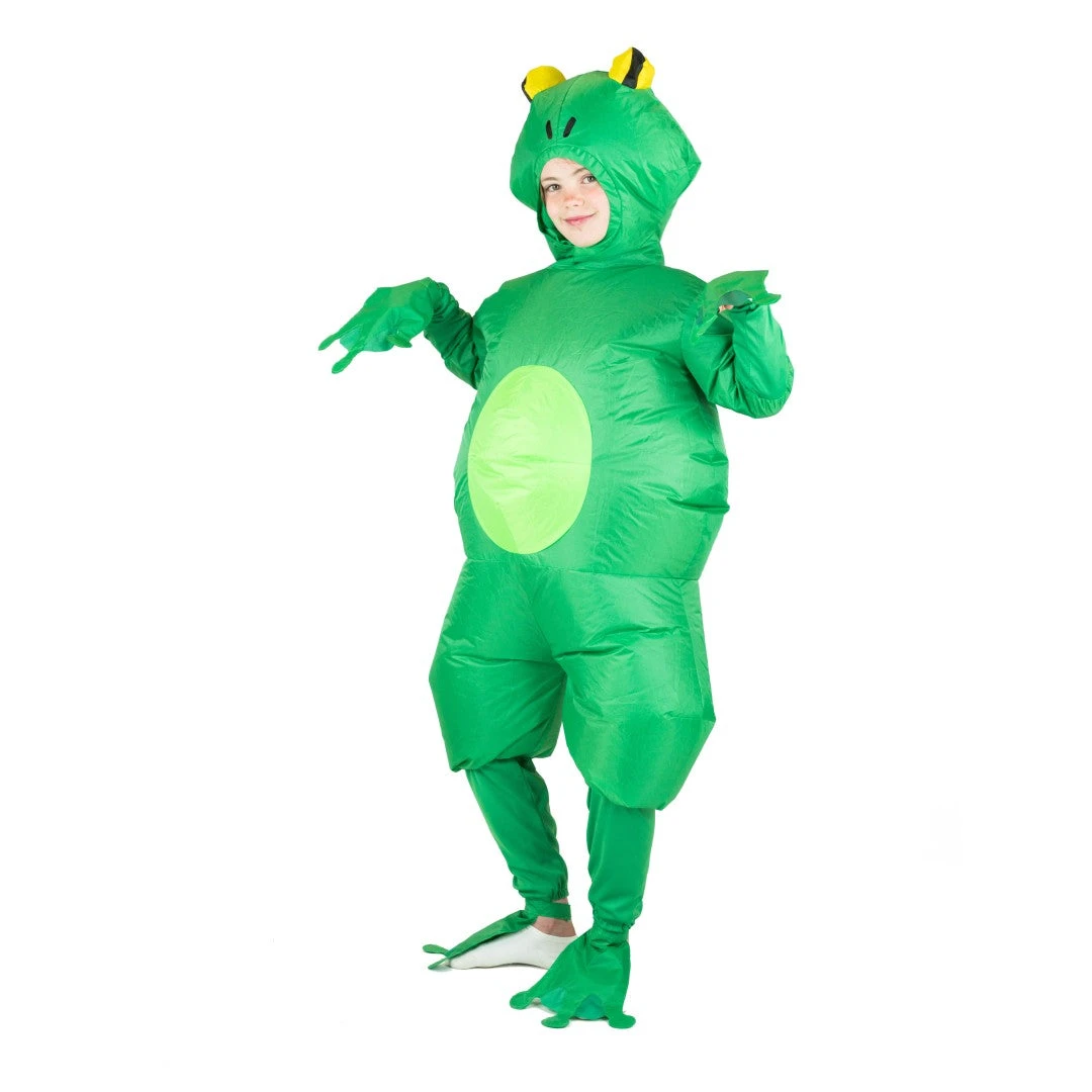 Kids Inflatable Frog Costume 2 Kids Inflatable Frog Costume - Image 2