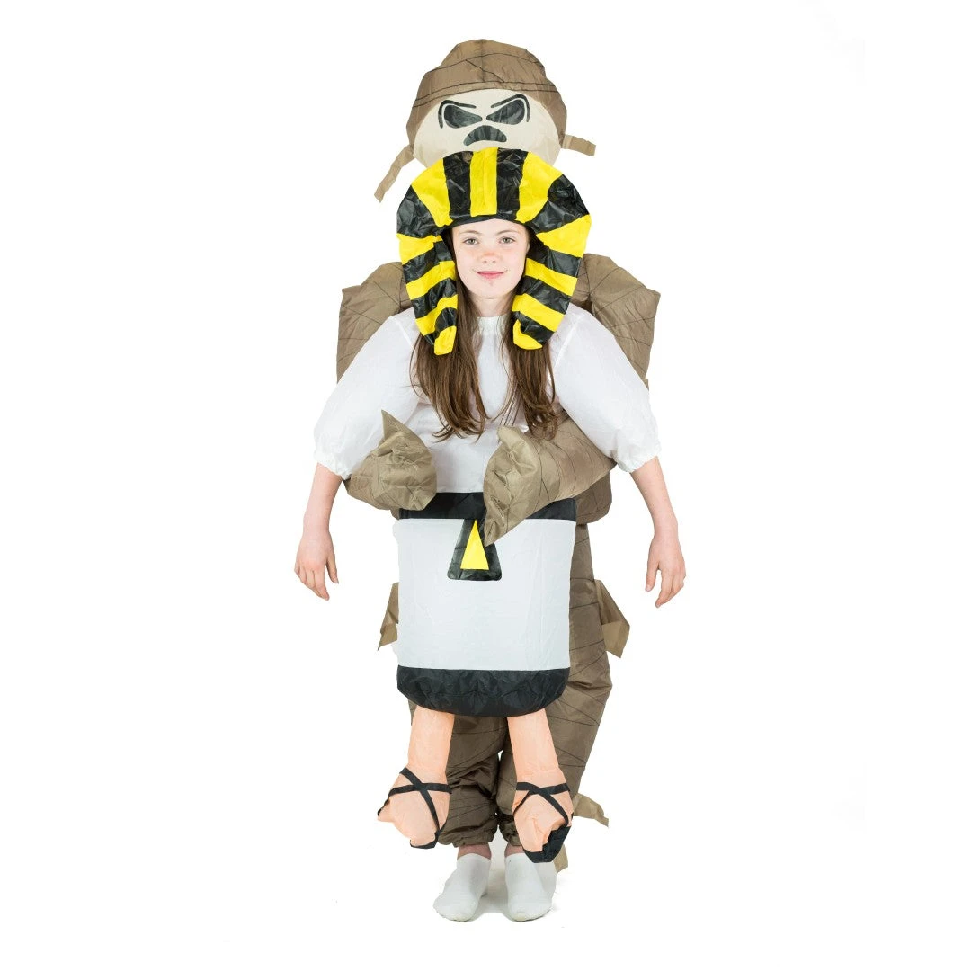Kids Inflatable Lift You Up Mummy Costume 2 Kids Inflatable Lift You Up Mummy Costume - Image 2