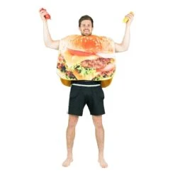 Burger Costume -BodySocks Custume Sale fancy dress burger costume 4
