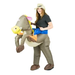 Inflatable Cowboy Costume 9 Inflatable Cowboy Costume -BodySocks Custume Sale fancy dress inflatable cowboy costume 4