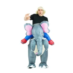 Inflatable Elephant Costume 8 Inflatable Elephant Costume -BodySocks Custume Sale fancy dress inflatable elephant costume 4