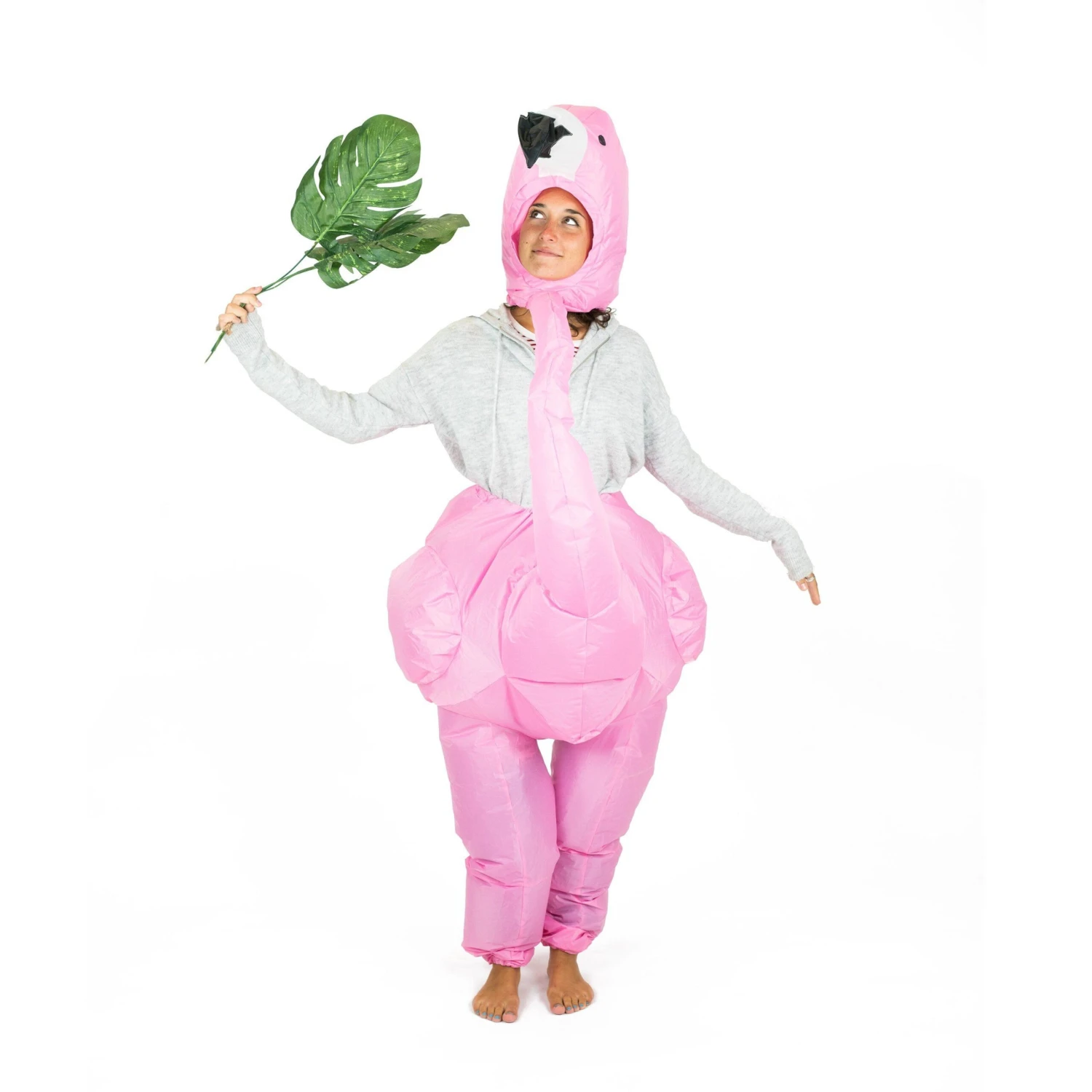 Inflatable Flamingo Costume 1 Inflatable Flamingo Costume