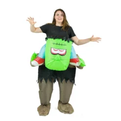 Inflatable Lift You Up Frankenstein Costume -BodySocks Custume Sale fancy dress inflatable frankenstein costume 4