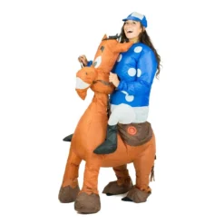 Inflatable Jockey Costume 9 Inflatable Jockey Costume -BodySocks Custume Sale fancy dress inflatable jockey costume 4