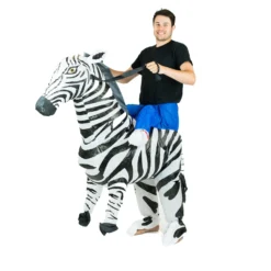 Inflatable Zebra Costume -BodySocks Custume Sale fancy dress inflatable zebra costume 3 scaled