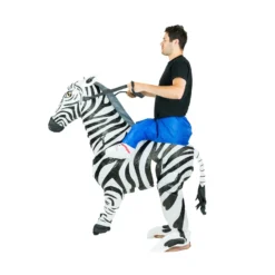 Inflatable Zebra Costume -BodySocks Custume Sale fancy dress inflatable zebra costume 4 scaled