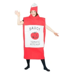 Ketchup Costume 9 Ketchup Costume -BodySocks Custume Sale fancy dress ketchup costume 4
