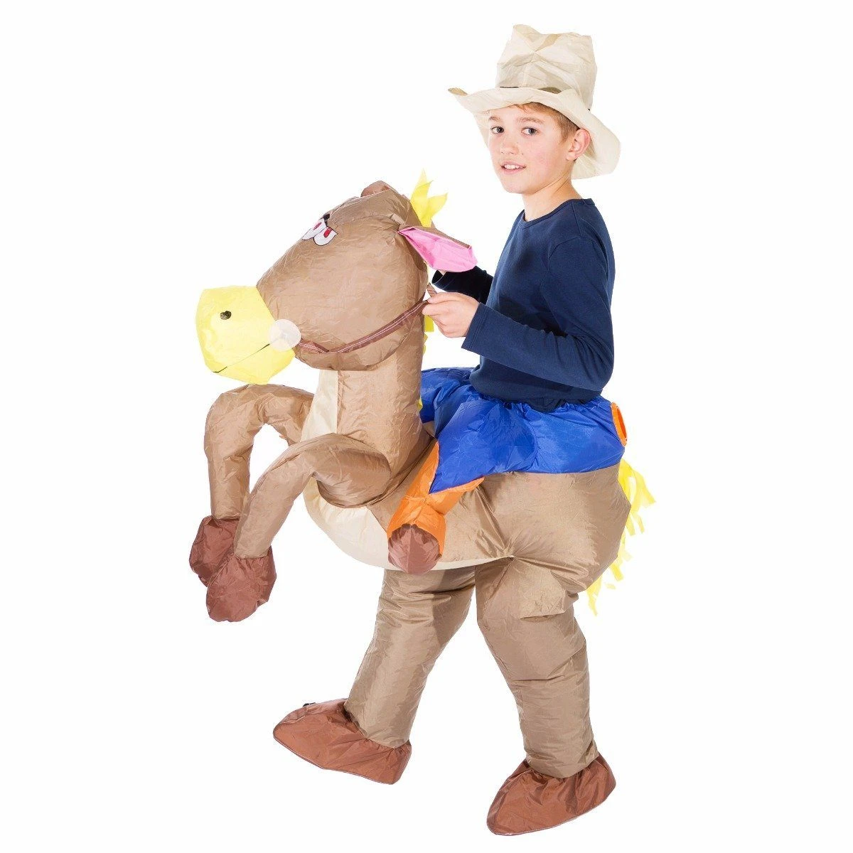 Kids Inflatable Cowboy Costume 2 Kids Inflatable Cowboy Costume - Image 2