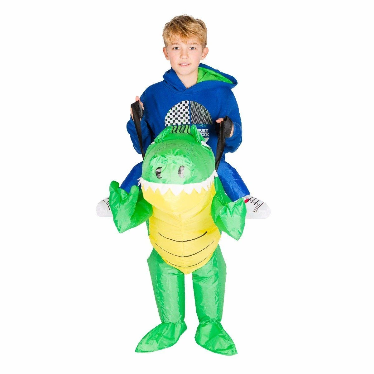 Kids Inflatable Crocodile Costume 2 Kids Inflatable Crocodile Costume - Image 2